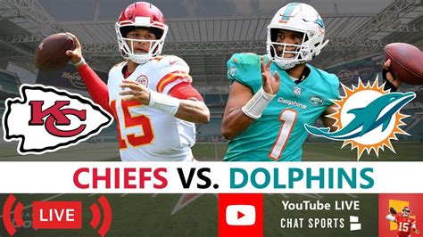 chiefs vs dolphins live stream